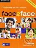 Audiokniha: Face2Face: Starter - Class Audio CDs (Chris Redston a Gillie Cunningham). Cambridge University Press, 2014 Audiokniha: Face2Face: Starter - Class Audio CDs (Chris Redston a Gillie Cunningham). Cambridge University Press, 2014