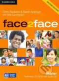 Audiokniha: Face2Face: Starter -Testmaker CD-ROM and Audio CD (Chris Redston, Gillie Cunningham a Sarah Ackroyd). Cambridge University Press, 2013 Audiokniha: Face2Face: Starter -Testmaker CD-ROM and Audio CD (Chris Redston, Gillie Cunningham a Sarah Ackroyd). Cambridge University Press, 2013