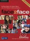 Face2Face: Elementary - Testmaker CD-ROM and Audio CD (Anthea Bazin a Vivien Berry). Cambridge University Press, 2012 Face2Face: Elementary - Testmaker CD-ROM and Audio CD (Anthea Bazin a Vivien Berry). Cambridge University Press, 2012