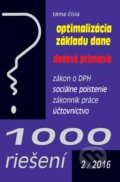Kniha: 1000 riešení 2/2016 (Poradca s.r.o.). Poradca s.r.o., 2016 Kniha: 1000 riešení 2/2016 (Poradca s.r.o.). Poradca s.r.o., 2016