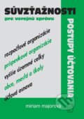 Kniha: Súvzťažnosti pre verejnú správu (Miriam Majorová). Poradca s.r.o., 2016 Kniha: Súvzťažnosti pre verejnú správu (Miriam Majorová). Poradca s.r.o., 2016