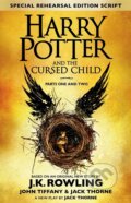 Kniha: Harry Potter and the Cursed Child (Parts I & II) (J.K. Rowling, Jack Thorne a John Tiffany), 2016 Kniha: Harry Potter and the Cursed Child (Parts I & II) (J.K. Rowling, Jack Thorne a John Tiffany), 2016