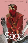 Kniha: Sága 2 (Brian K. Vaughan a Fiona Staples). BB/art, 2016 Kniha: Sága 2 (Brian K. Vaughan a Fiona Staples). BB/art, 2016