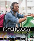 Kniha: Psychology in Everyday Life (C. Nathan DeWall a David G. Myers). MacMillan, 2023 Kniha: Psychology in Everyday Life (C. Nathan DeWall a David G. Myers). MacMillan, 2023