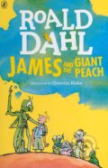 Kniha: James and the Giant Peach (Roald Dahl). Puffin Books, 2016 Kniha: James and the Giant Peach (Roald Dahl). Puffin Books, 2016