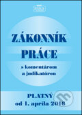 Kniha: Zákonník práce s komentárom a judikatúrou (Nová Práca). Nová Práca, 2016 Kniha: Zákonník práce s komentárom a judikatúrou (Nová Práca). Nová Práca, 2016