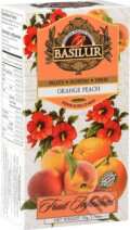 Kávy a čaje: BASILUR Fruit Orange Peach 25x2g (Bio - Racio). Bio - Racio, 2023 Kávy a čaje: BASILUR Fruit Orange Peach 25x2g (Bio - Racio). Bio - Racio, 2023