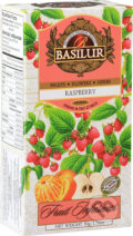 Kávy a čaje: BASILUR Fruit Raspberry 25x2g (Bio - Racio). Bio - Racio, 2023 Kávy a čaje: BASILUR Fruit Raspberry 25x2g (Bio - Racio). Bio - Racio, 2023