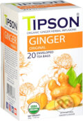 Kávy a čaje: TIPSON BIO Ginger Original 20x1,5g (Bio - Racio). Bio - Racio, 2023 Kávy a čaje: TIPSON BIO Ginger Original 20x1,5g (Bio - Racio). Bio - Racio, 2023