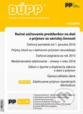 DÚPP 4-5/2016 (Poradca podnikateľa). Poradca podnikateľa, 2016 DÚPP 4-5/2016 (Poradca podnikateľa). Poradca podnikateľa, 2016