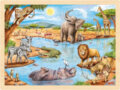 Puzzle: Africká savana (Goki). Goki, 2023 Puzzle: Africká savana (Goki). Goki, 2023
