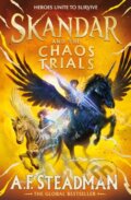 Kniha: Skandar and the Chaos Trials (A.F. Steadman). Simon & Schuster, 2024 Kniha: Skandar and the Chaos Trials (A.F. Steadman). Simon & Schuster, 2024