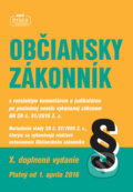 Kniha: Občiansky zákonník 2016 (Nová Práca). Nová Práca, 2016 Kniha: Občiansky zákonník 2016 (Nová Práca). Nová Práca, 2016