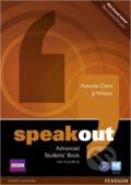 Kniha: Speakout - Advanced - Students' Book (Antonia Clare a J.J. Wilson). Pearson, 2012 Kniha: Speakout - Advanced - Students' Book (Antonia Clare a J.J. Wilson). Pearson, 2012
