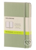 Moleskine - zelený  zápisník, 2016