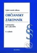 Kniha: Občiansky zákonník (Autorský kolektív). Heuréka, 2016 Kniha: Občiansky zákonník (Autorský kolektív). Heuréka, 2016