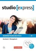 studio express A2 - Kurs- und Übungsbuch mit Audios online - Hermann Funk, Cornelsen Verlag