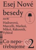 Kniha: Esej Nové besedy 2 - Co nepotřebujeme (Jakub Rákosník, Ján Markoš, Miroslav Marcelli, Stanislav Mikeš, Tereza Hadravová a Zbyněk Vybíral.). Nová beseda, 2023 Kniha: Esej Nové besedy 2 - Co nepotřebujeme (Jakub Rákosník, Ján Markoš, Miroslav Marcelli, Stanislav Mikeš, Tereza Hadravová a Zbyněk Vybíral.). Nová beseda, 2023