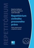 Repetitórium civilného procesného práva - Katarína Gešková, Romana Smyčková, IURIS LIBRI, 2023