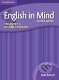 Audiokniha: English in Mind Level 3 Testmaker CD-ROM and Audio CD (Sarah Ackroyd). Cambridge University Press Audiokniha: English in Mind Level 3 Testmaker CD-ROM and Audio CD (Sarah Ackroyd). Cambridge University Press