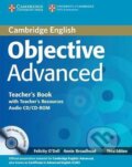Kniha: Objective Advanced Teacher´s Book with Teacher´s Resources Audio CD/CD-ROM, 3rd (Felicity O´Dell). Cambridge University Press Kniha: Objective Advanced Teacher´s Book with Teacher´s Resources Audio CD/CD-ROM, 3rd (Felicity O´Dell). Cambridge University Press