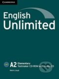 Audiokniha: English Unlimited Elementary Testmaker CD-ROM and Audio CD (Mark Lloyd). Cambridge University Press Audiokniha: English Unlimited Elementary Testmaker CD-ROM and Audio CD (Mark Lloyd). Cambridge University Press