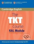 Kniha: TKT Course, The: KAL Module, Paperback (David Albery). Cambridge University Press Kniha: TKT Course, The: KAL Module, Paperback (David Albery). Cambridge University Press