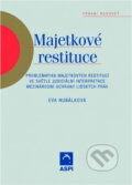 Kniha: Majetkové restituce : problematika majetkových restitucí ve světle judiciální interpretace mezinárodní ochrany lidských práv (Eva Hubálková). ASPI, 2004 Kniha: Majetkové restituce : problematika majetkových restitucí ve světle judiciální interpretace mezinárodní ochrany lidských práv (Eva Hubálková). ASPI, 2004