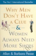 Kniha: Why Men Don't Have a Clue (Allan Pease a Barbara Pease). Orion, 2014 Kniha: Why Men Don't Have a Clue (Allan Pease a Barbara Pease). Orion, 2014