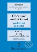 Kniha: Občanské soudní řízení I. (Autorský kolektiv). Wolters Kluwer ČR, 2016 Kniha: Občanské soudní řízení I. (Autorský kolektiv). Wolters Kluwer ČR, 2016
