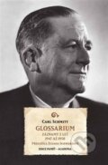 Kniha: Glossarium (Carl Schmitt). Academia, 2024 Kniha: Glossarium (Carl Schmitt). Academia, 2024