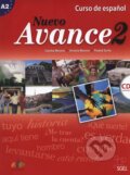 Kniha: Nuevo Avance 2 - učebnice + CD (Concha Moreno, Piedad Zurita a Victoria Moreno). SGEL Kniha: Nuevo Avance 2 - učebnice + CD (Concha Moreno, Piedad Zurita a Victoria Moreno). SGEL
