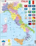 Puzzle: Italy - Political Map (A42) (Larsen). Larsen Puzzle: Italy - Political Map (A42) (Larsen). Larsen