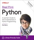 Kniha: Head First Python (Paul Barry). O´Reilly, 2023 Kniha: Head First Python (Paul Barry). O´Reilly, 2023