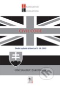 Kniha: Civil Code - Občiansky zákonník (Wolters Kluwer (Iura Edition)). Wolters Kluwer (Iura Edition), 2012 Kniha: Civil Code - Občiansky zákonník (Wolters Kluwer (Iura Edition)). Wolters Kluwer (Iura Edition), 2012