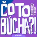 Kniha: Čo to búcha?! (Hedviga M. Gutierrez). Monokel, 2024 Kniha: Čo to búcha?! (Hedviga M. Gutierrez). Monokel, 2024