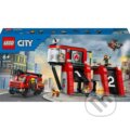 LEGO® City 60414 Hasičská stanica s hasičským vozidlom, LEGO, 2024