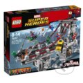 LEGO Super Heroes 76057 Spiderman: Úžasný súboj pavúčích bojovníkov na moste, LEGO, 2016
