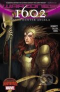 Kniha: 1602 Witch Hunter Angela (Filipe Andrade, Kieron Gillen a Stephanie Hans). Marvel, 2016 Kniha: 1602 Witch Hunter Angela (Filipe Andrade, Kieron Gillen a Stephanie Hans). Marvel, 2016