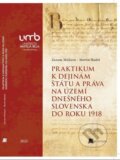 Kniha: Praktikum k dejinám štátu a práva na území dnešného Slovenska do roku 1918 (Zuzana Mičková). Belianum, 2023 Kniha: Praktikum k dejinám štátu a práva na území dnešného Slovenska do roku 1918 (Zuzana Mičková). Belianum, 2023