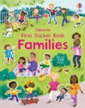 Kniha: First Sticker Book Families (Holly Bathie). Usborne, 2024 Kniha: First Sticker Book Families (Holly Bathie). Usborne, 2024