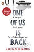 Kniha: One of Us is Back (Karen M. McManus). Penguin Books, 2024 Kniha: One of Us is Back (Karen M. McManus). Penguin Books, 2024