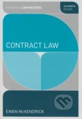 Kniha: Contract Law (Ewan McKendrick). Palgrave, 2015 Kniha: Contract Law (Ewan McKendrick). Palgrave, 2015