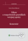Zákon o rozpočtových pravidlách verejnej správy - Iveta Harušťáková, 2016