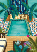 Puzzle: Modrý riad (Nolwenn Studio). Pieces & Peace Puzzle: Modrý riad (Nolwenn Studio). Pieces & Peace