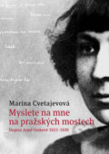Kniha: Myslete na mne na pražských mostech (Marina Cvetajevová). Nakladatelství Lidové noviny, 2016 Kniha: Myslete na mne na pražských mostech (Marina Cvetajevová). Nakladatelství Lidové noviny, 2016