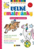 Kniha: Velké omalovánky: Koníci a jednorožci, 2024 Kniha: Velké omalovánky: Koníci a jednorožci, 2024