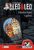 Kniha: Detektívna kancelária Leo & Leo: Záhadná lúpež v galérii (Andrea Köhrsen a Tobias Bungter). Fragment, 2016 Kniha: Detektívna kancelária Leo & Leo: Záhadná lúpež v galérii (Andrea Köhrsen a Tobias Bungter). Fragment, 2016