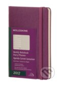Moleskine – 12-mesačný fialový plánovací diár 2017, Moleskine, 2016