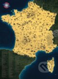 Stírací mapa Francie Deluxe - zlatá (Giftio). Giftio, 2024 Stírací mapa Francie Deluxe - zlatá (Giftio). Giftio, 2024